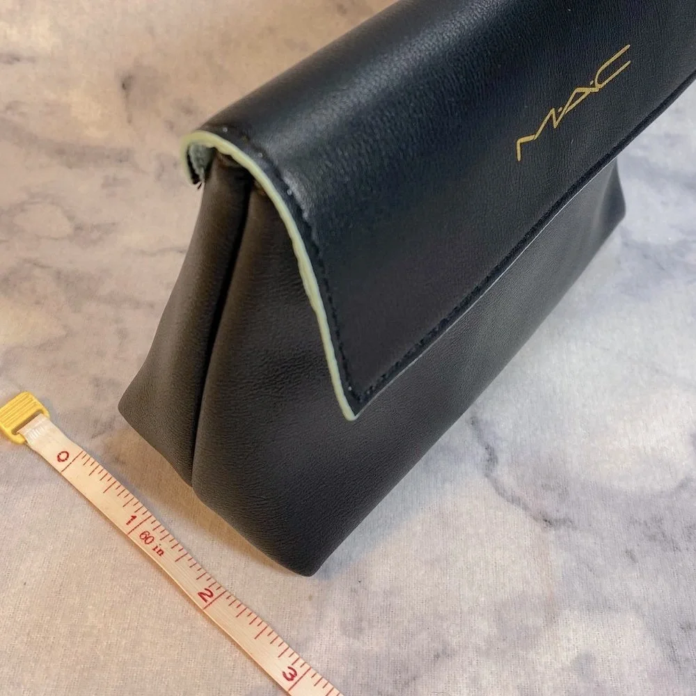 MAC Beauty Gift Set-Black Pouch,Lipstick,Primer,Hydration& Setting Spray-7pc-NEW